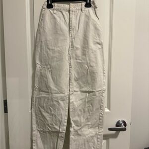 Sunday Best Cream Straight Leg Pants